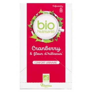 Infusion Bio Cranberry Vitavea - 20 sachets