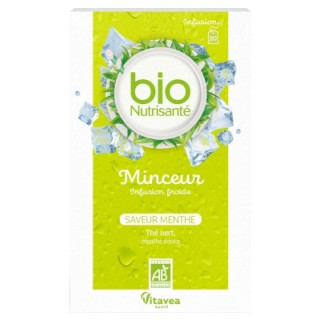 Infusion Froide Bio Minceur - Thé Vert et Menthe