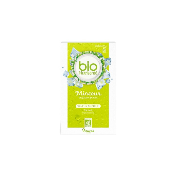 Infusion Froide Bio Minceur - Thé Vert et Menthe