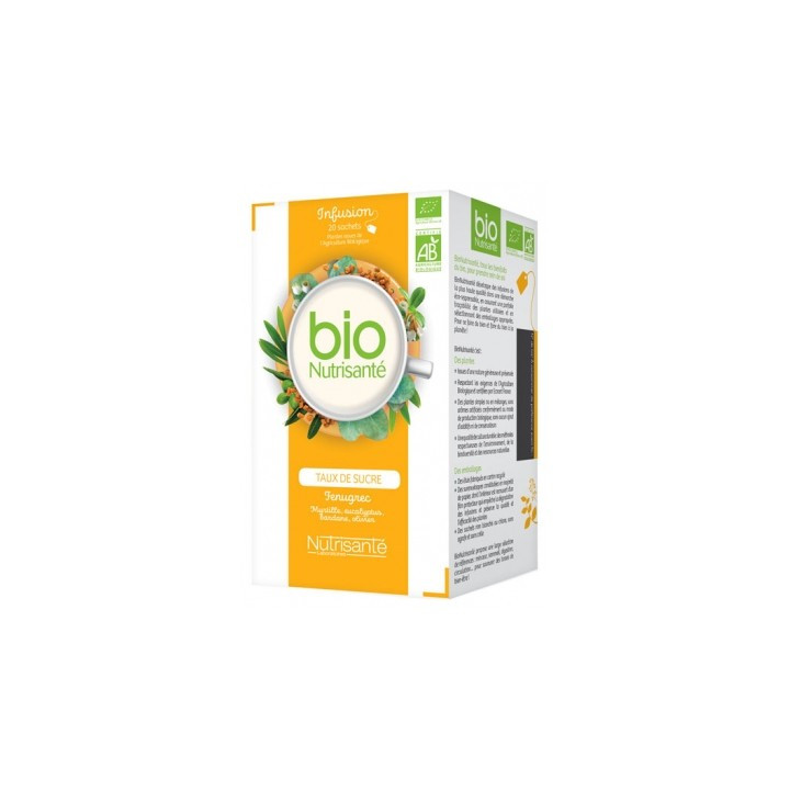 Infusion bio pour régulation des sucres