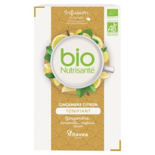 Vitavea Infusion Bio Tonifiant - Énergie naturelle en 20 sachets