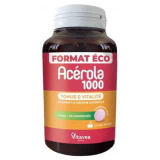 Vitavea Acérola 1000 - Complément alimentaire en vitamine C