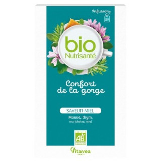 Infusion Confort de la Gorge Bio - Vitavea