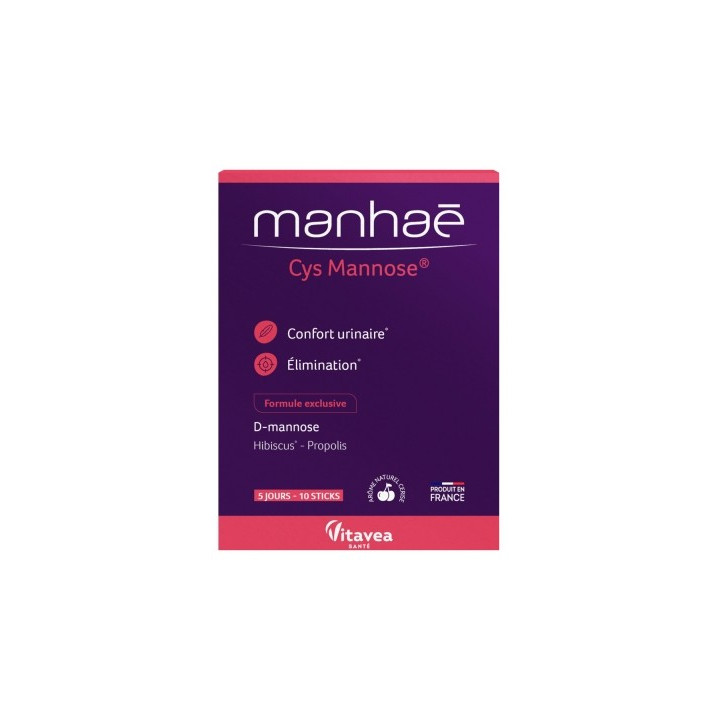 Vitavea Manhaé Cys Mannose - Confort urinaire féminin