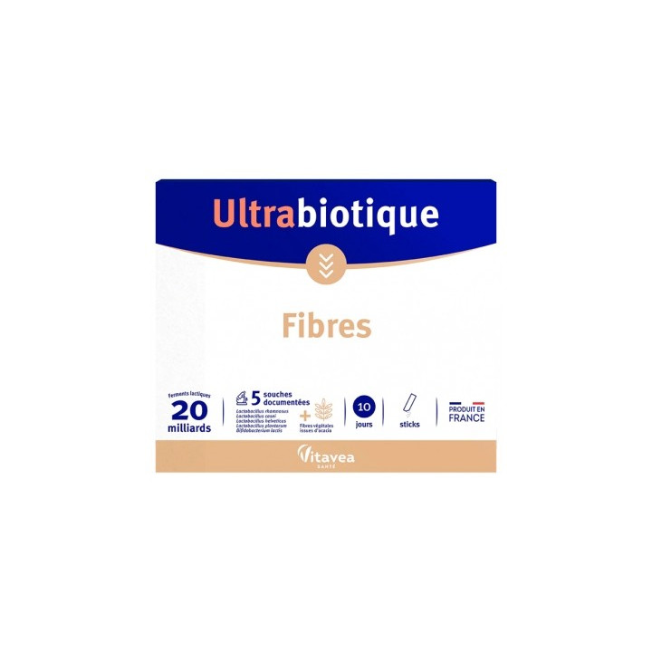 Ultrabiotique Fibres - Complément alimentaire pour l'équilibre intestinal