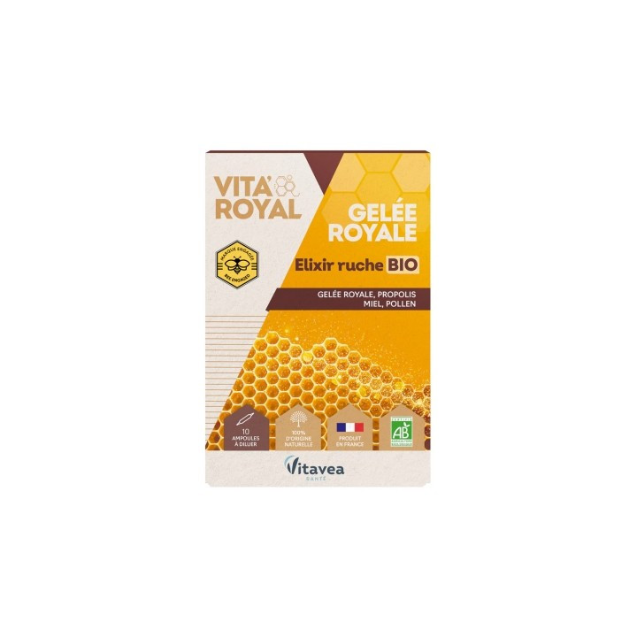 Vita'Royal Gelée Royale Élixir Ruche Bio