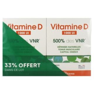 Vitamine D 1000 UI - Complément Alimentaire pour la Santé Osseuse