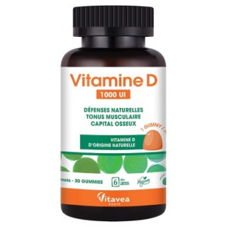 Vitavea Vitamine D 1000 UI - Gummies pour une santé optimale