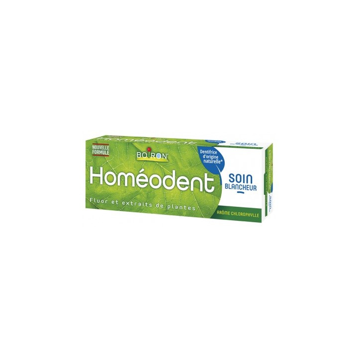 Dentifrice Homéodent Soin Blancheur Chlorophylle