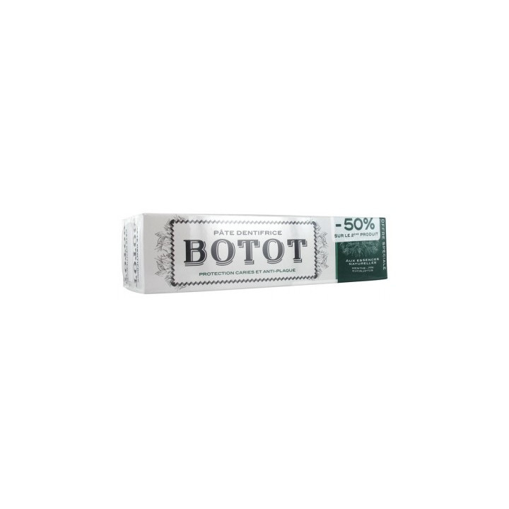 Dentifrice Botot Menthe Pin Eucalyptus - Fraîcheur et protection