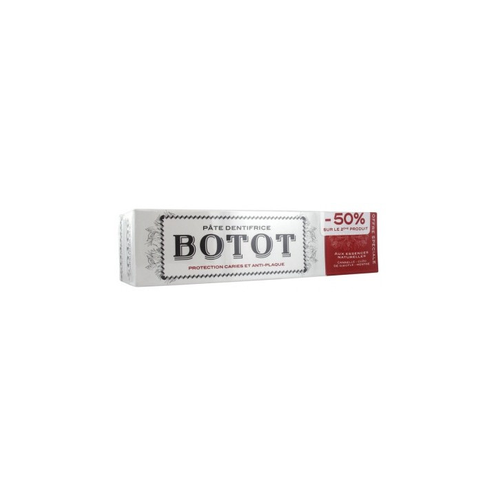 Dentifrice Botot - Hygiène Bucco-Dentaire