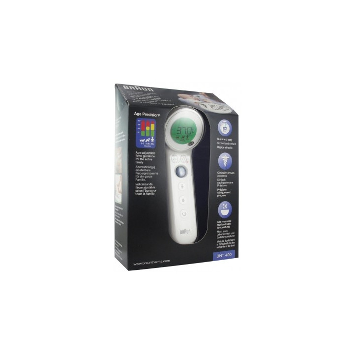 Thermomètre Braun BNT 400 - Précision et rapidité