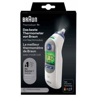 Thermomètre auriculaire Braun ThermoScan 7+ IRT 6525