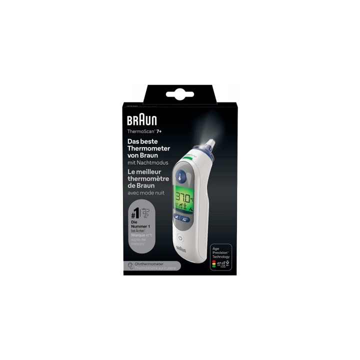 Thermomètre auriculaire Braun ThermoScan 7+ IRT 6525
