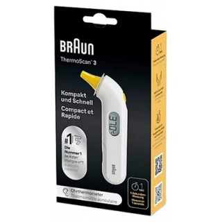 Thermomètre auriculaire Braun Thermoscan 3 IRT 3030