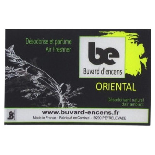 Buvard d'Encens Oriental - Parfum d'intérieur