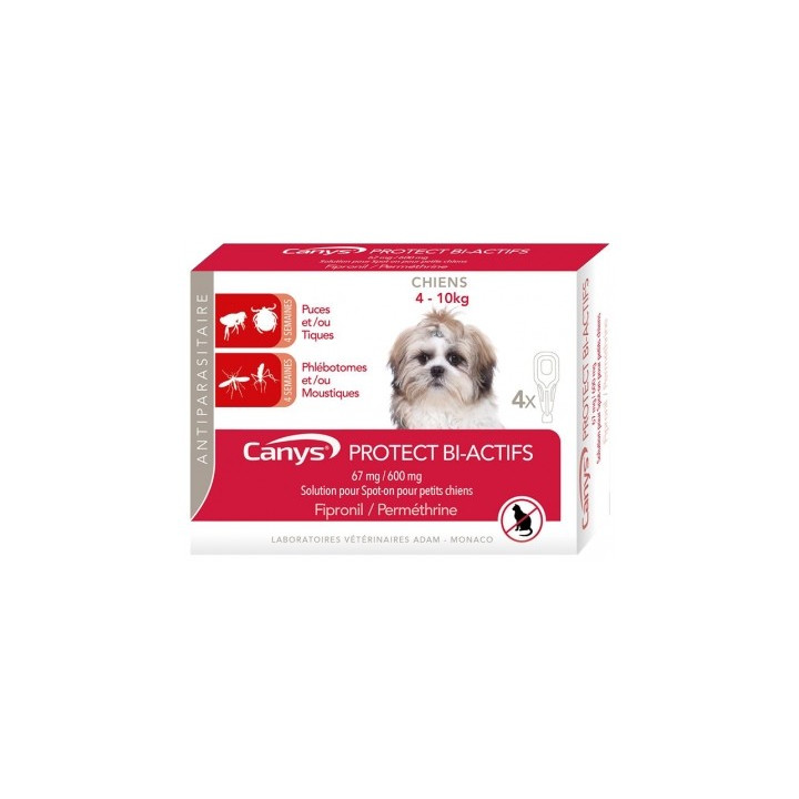 Canys Protect Bi-Actifs pour chiens 4-10 kg