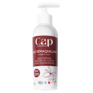 Lait Démaquillant Visage et Yeux Bio - Cap Cosmetics