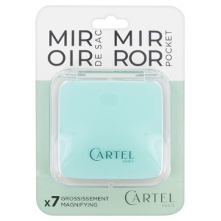 Miroir de Sac Carré Cartel Paris - Accessoire de Beauté