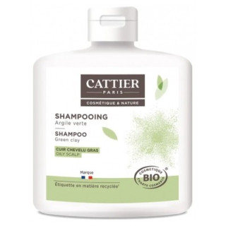 Shampoing argile verte bio pour cuir chevelu gras