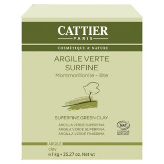 Argile Verte Surfine Cattier 1 kg