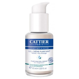 Gel Crème Purifiant Bio Cattier 50 ml