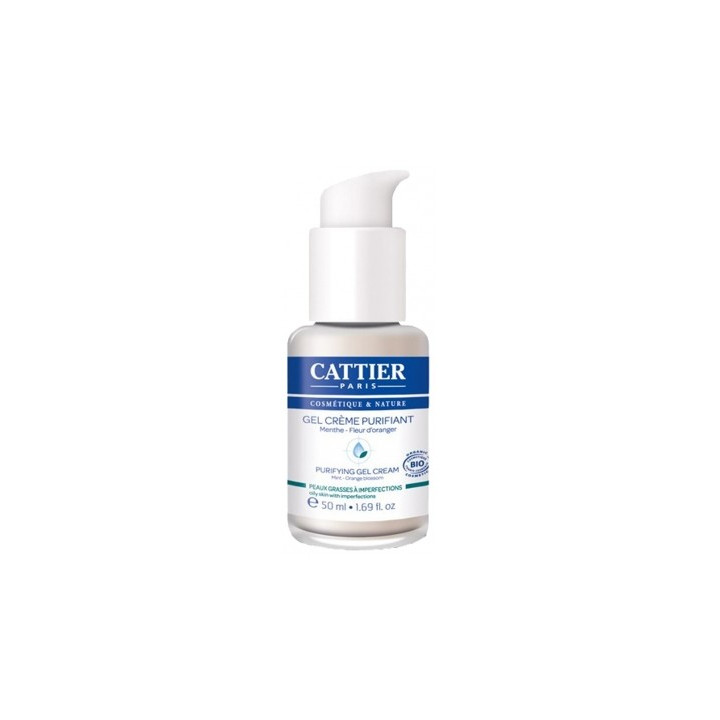 Gel Crème Purifiant Bio Cattier 50 ml