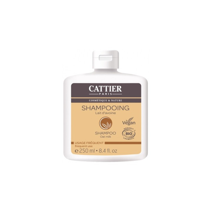 Shampoing Usage Fréquent Lait d’Avoine Bio Cattier