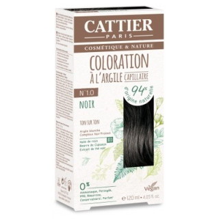 Coloration capillaire bio à l'argile - Cattier