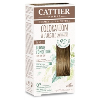 Coloration capillaire à l'argile Blond Foncé Doré