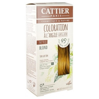 Kit Coloration Capillaire à l'Argile Cattier Blond