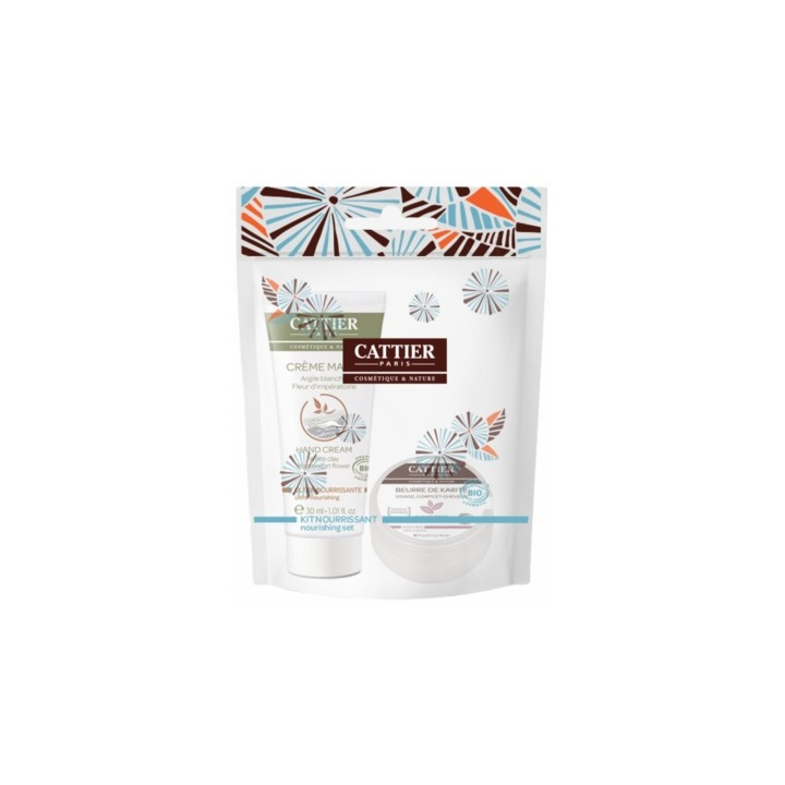 Kit Hiver Nourrissant Bio Cattier - Soins de peau et de lèvres
