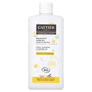 Gel Moussant Familial Bio Cattier 500ml