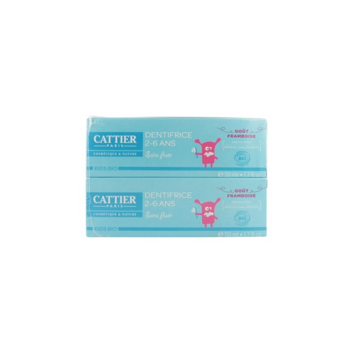 Dentifrice bio pour enfant 2-6 ans