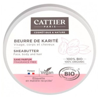 Beurre de Karité 100% Bio - Cattier