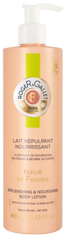Fleur de Figuier Lait Repulpant Nourrissant 400ml Roger & Gallet