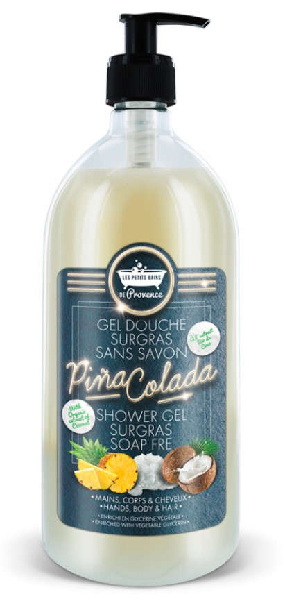 Gel Douche Cocktail Pina Colada Les Petits Bains de Provence