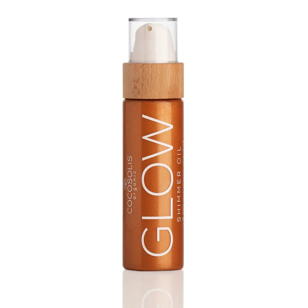 Glow Huile Sèche Lumineuse Pailletée 110ml Cocosolis