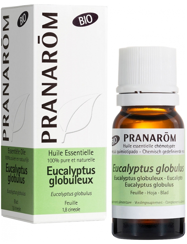 Huile Essentielle Eucalyptus Globuleux Bio 10ml Pranarôm