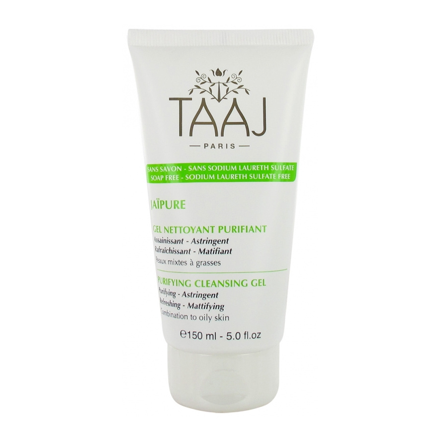 Jaïpure Gel Nettoyant Purifiant 150 ml Taaj