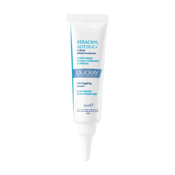 Keracnyl Glycolic+ Crème Désincrustante 30ml Ducray