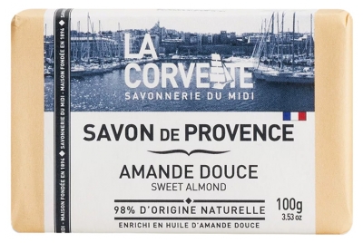 Savon de Provence Amande Douce 100g La Corvette