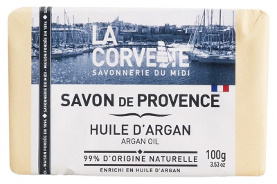 Savon de Provence Huile d'Argan 100g La Corvette
