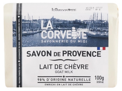 Savon de Provence Lait de Chèvre 100g La Corvette