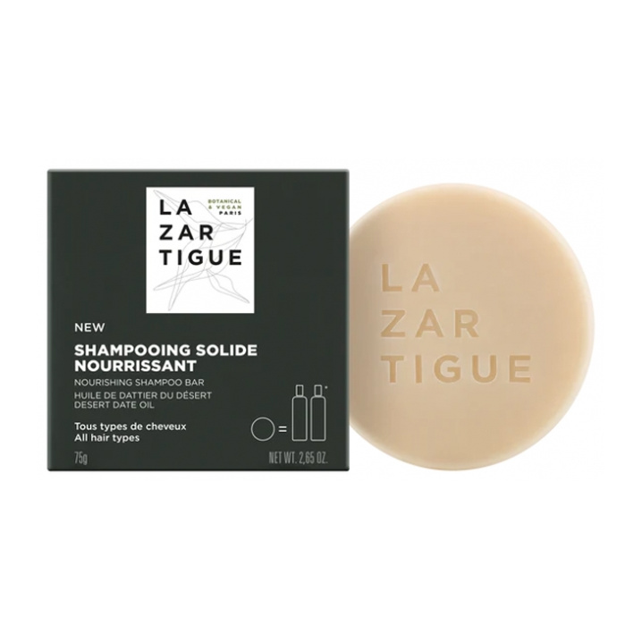 Lazartigue Shampoing Solide Nourrissant 75g