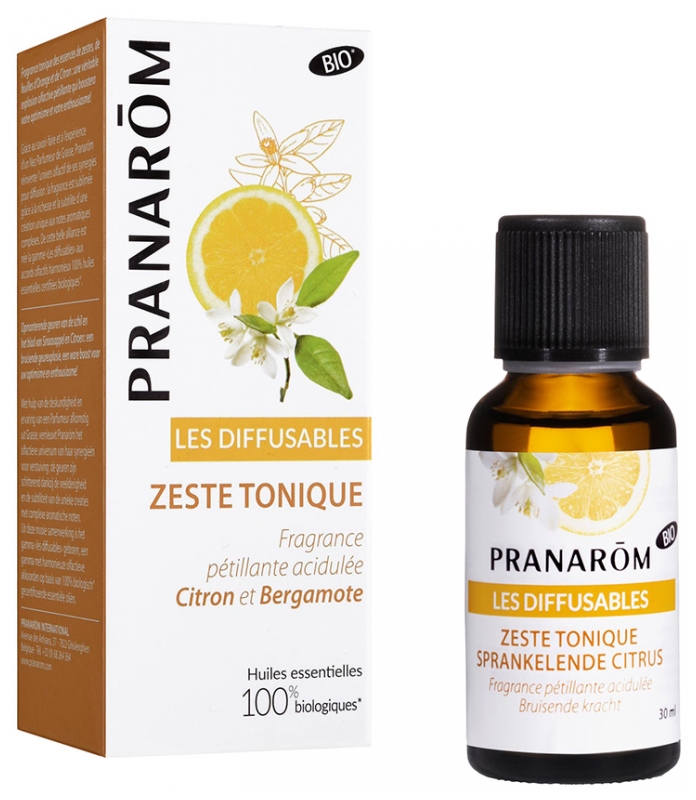 Les Diffusables Zeste Tonique Bio 30ml Pranarôm