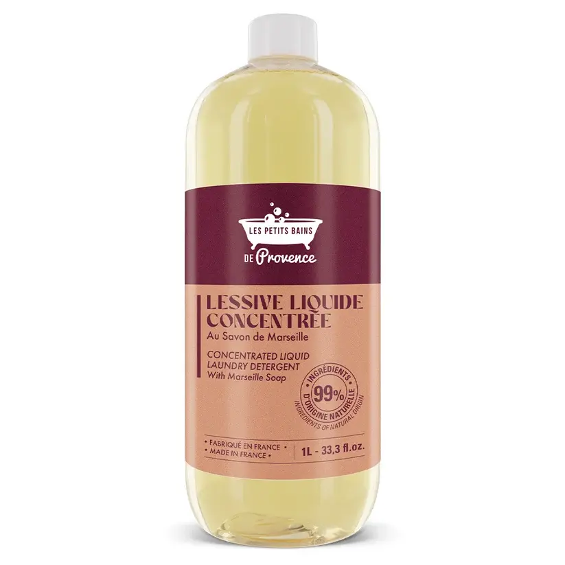 Lessive liquide 1L Les Petits Bains de Provence