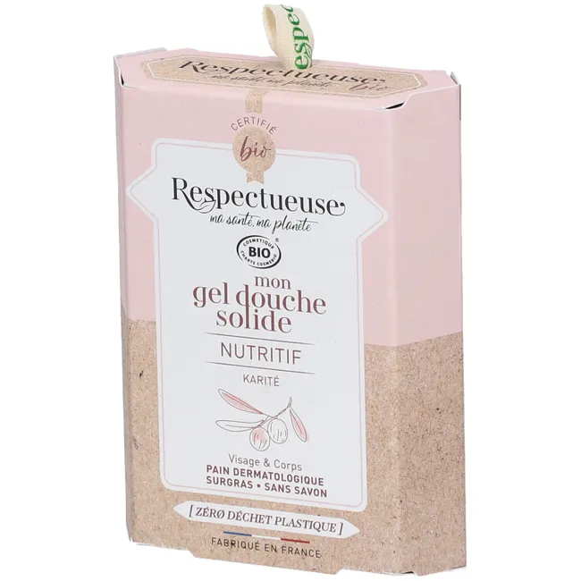 Mon Gel Douche Solide Nutritif Bio Respectueuse