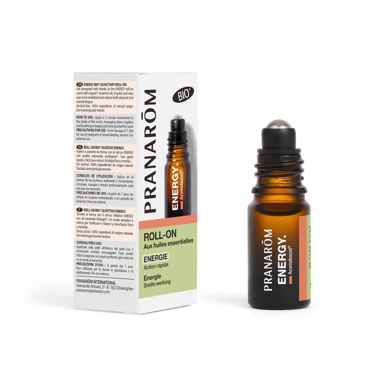 Aromaboost Roll-on Energy 5ml Pranarôm