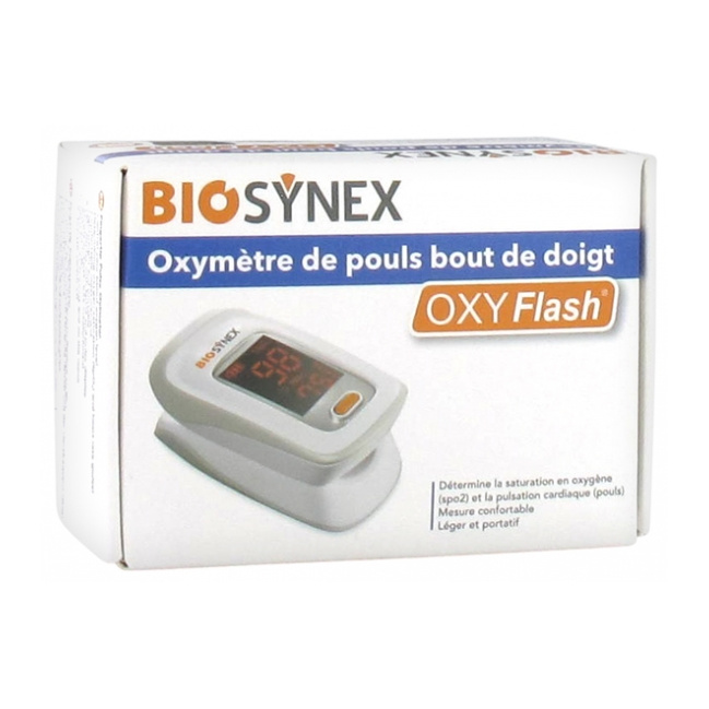 Oxymètre de Pouls Bout de Doigt Biosynex